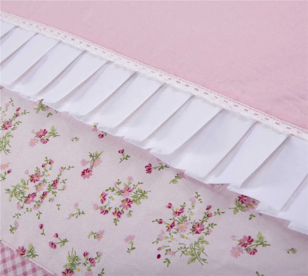 Кружевной комплект постельного белья в форме головы Минни Маус для девочек