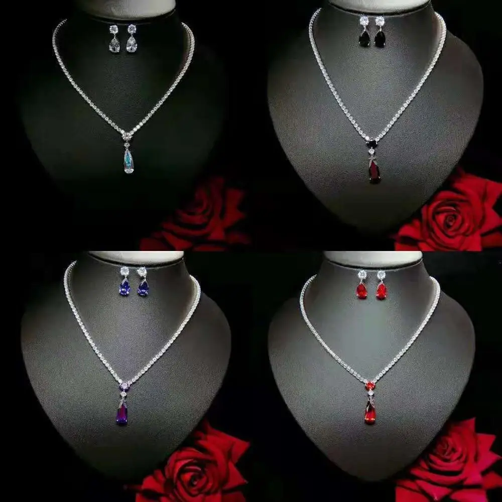 HIBRIDE новый стиль белый золотой цвет мода высшего качества свадебные серьги