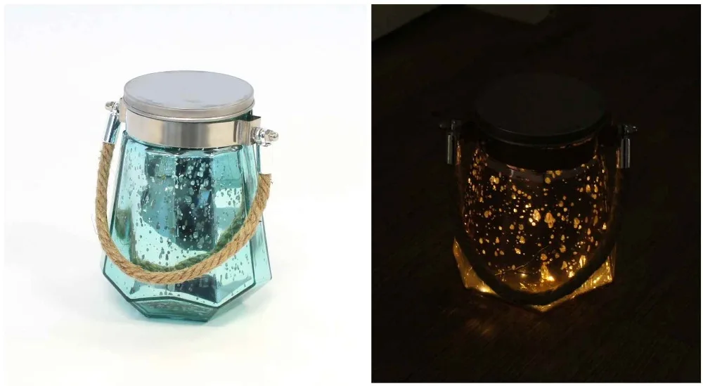 Гостиная банку Крытый Открытый Батарея управлением Jar свет с таймером |