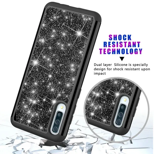 Шикарный Блестящий Роскошный чехол для samsung A50 Чехол samsung A20E Etui A50s A30s A20 E задняя крышка для samsung Galaxy A30 чехол A 50 20