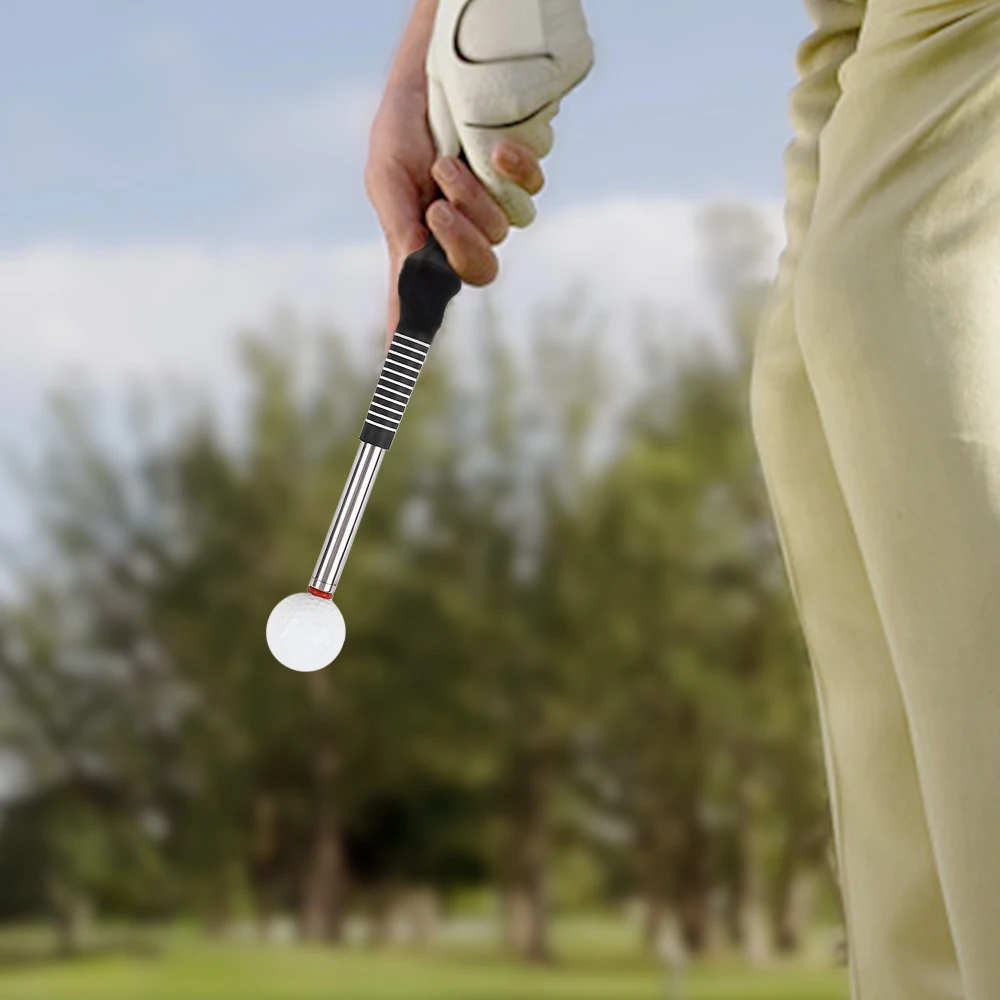 Telscopic Golf Swing Trainer Tools Swim Rod Training Aids Beginner Gesture Correction Aid Ball Sports | Спорт и развлечения