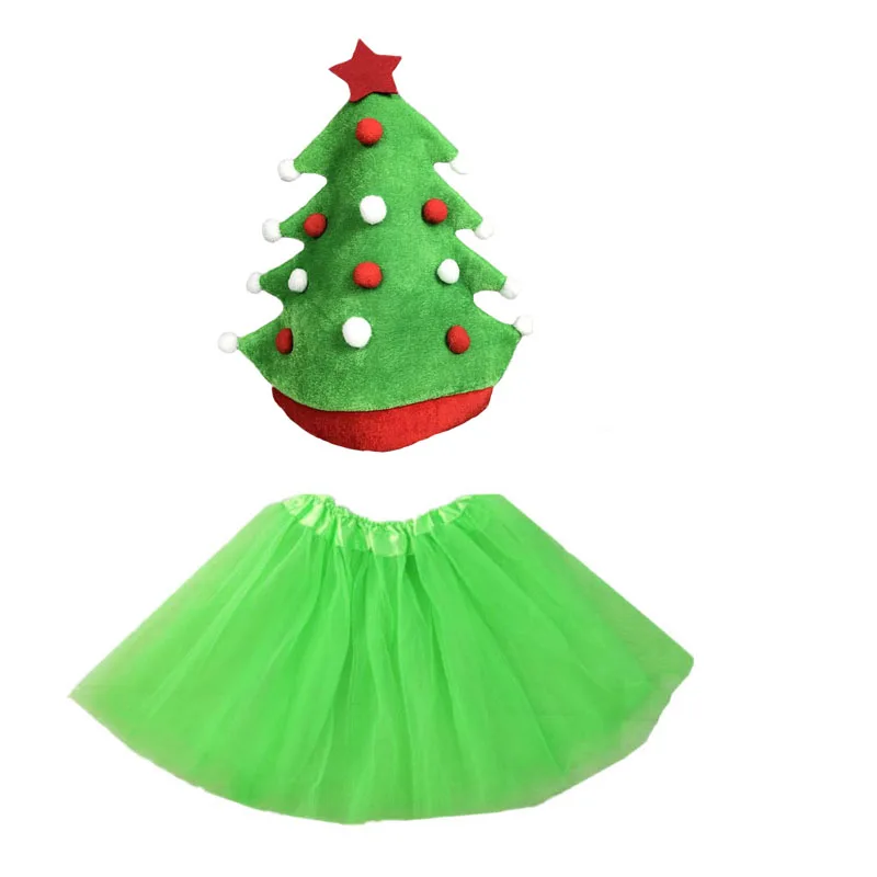 Tree Elf Hat Adults Women Girls Dress Props Party Hats Caps Tutu Cosplay wedding birthday|christmas tree|christmas christmaschristmas women |
