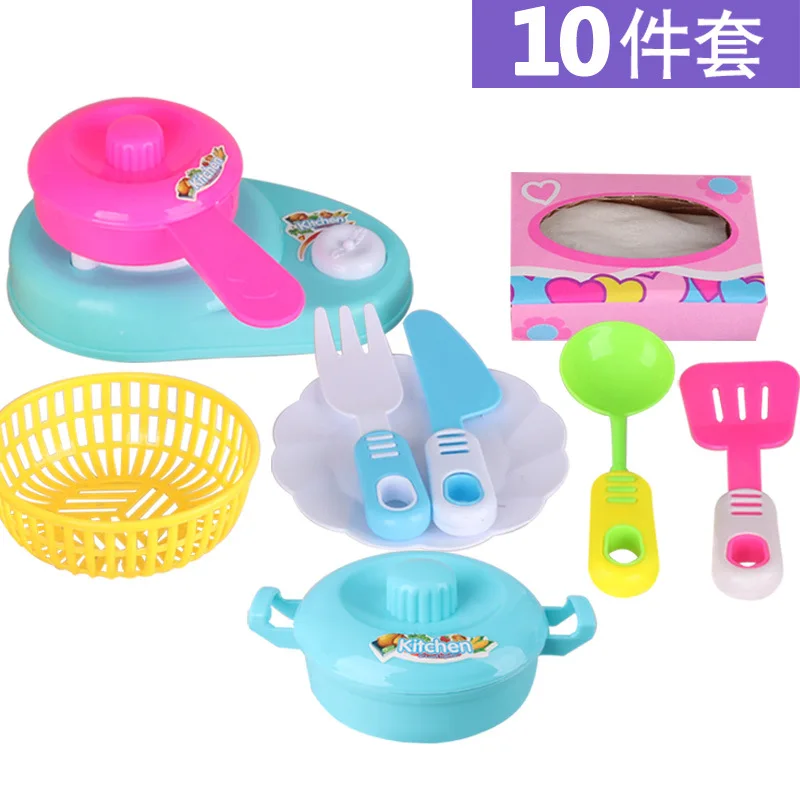 Игровой домик для мальчиков и девочек кухонная игрушка посуда приготовления