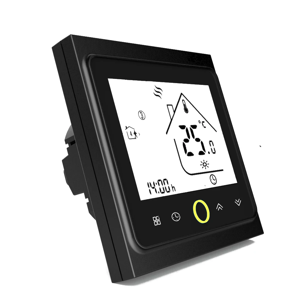 Thermostat Modbus Communication 16A Electric Heating LCD Touch NTC Sensor Programmable Room Temperature Controller | Обустройство