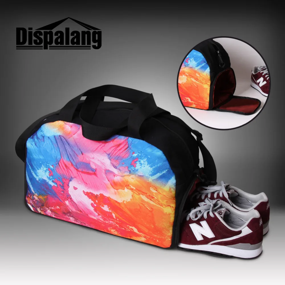 Dispalang модная мужская дорожная сумка змеиный принт Женская водонепроницаемая