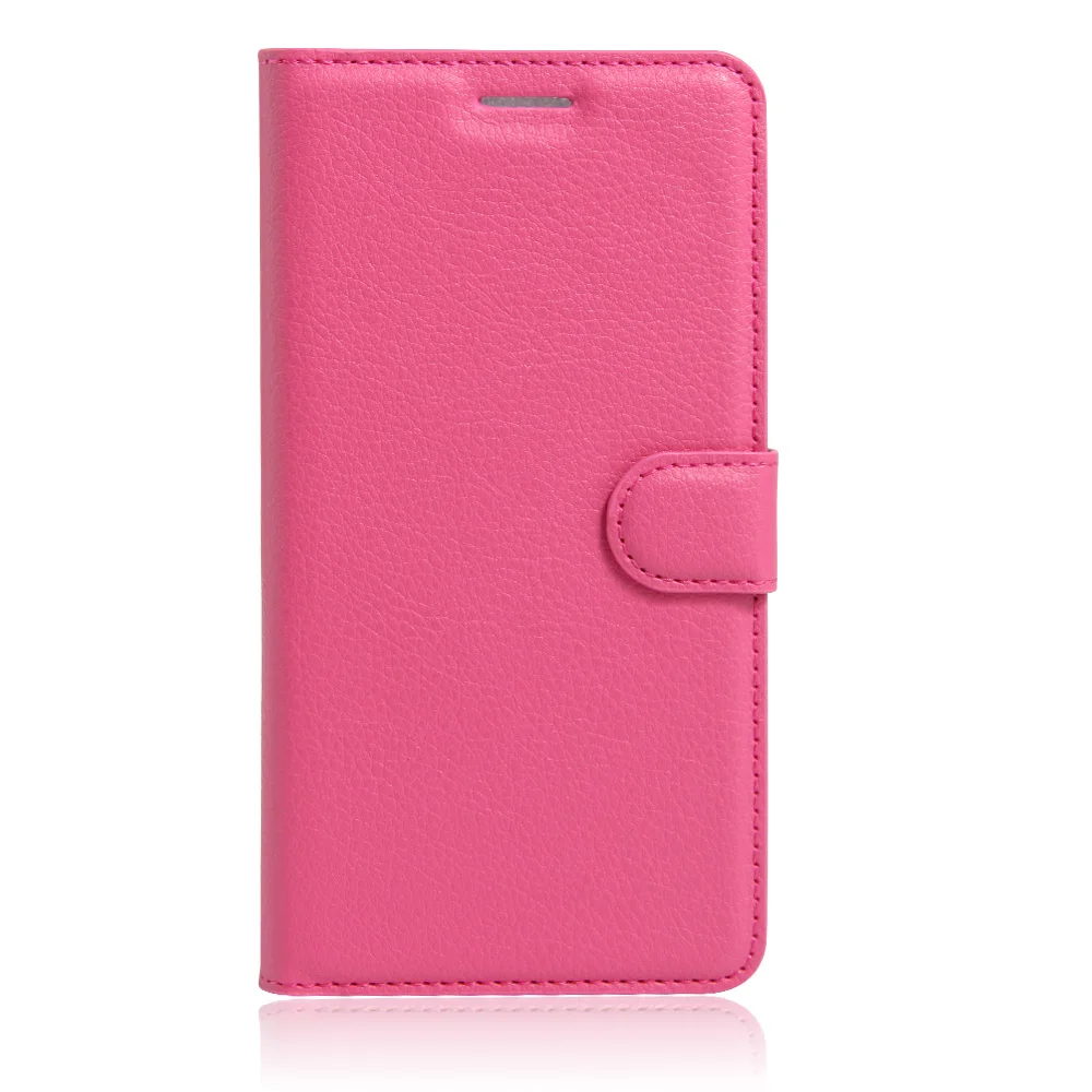 Rose Red Чехол-кошелек для Alcatel One Touch GO Play 7048X, кожаный чехол-книжка OneTouch GO Play 7048X, чехол для телефона, мягкий чехол из тпу с отделением для карт - Цвет: Rose Red