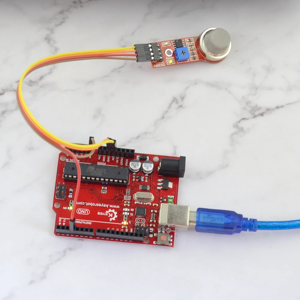 Серия Датчиков KEYES Для ARDUINOs MQ-5 модуль датчика метана сжиженного газа | Компьютеры