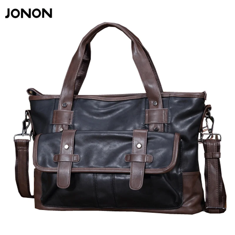 Jonon фирменная обувь из комбинированных материалов Для мужчин Сумки натуральной
