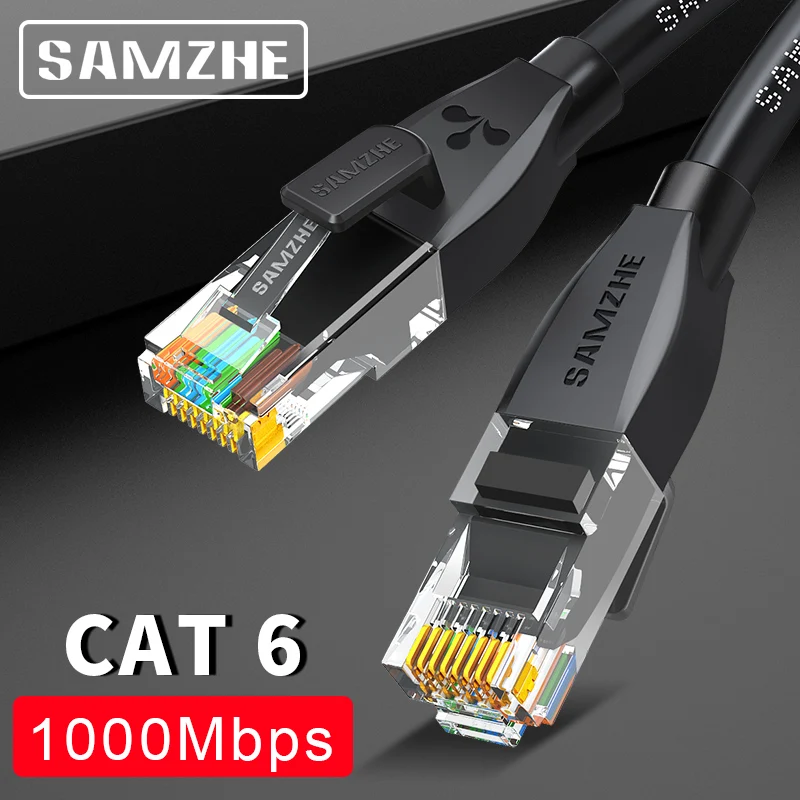 SAMZHE Cat6 Ethernet Соединительный кабель RJ45 компьютер PS2 PS3 XBox сетевые кабели LAN 0