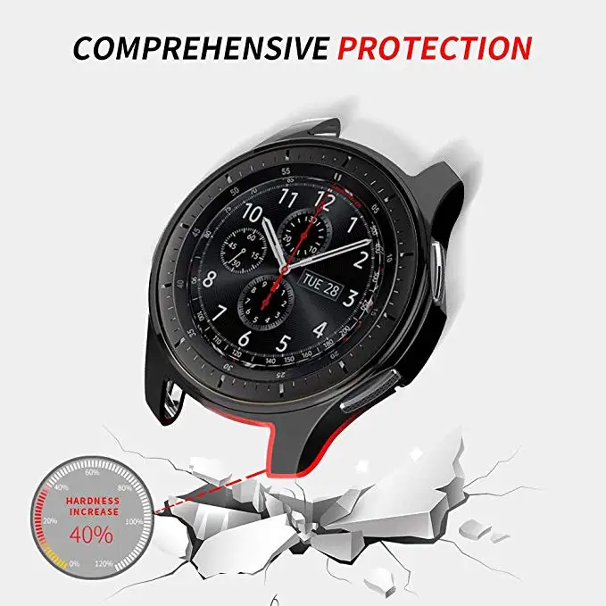 Высокое качество ТПУ Тонкий Смарт-часы защитный чехол для Samsung Galaxy Watch 3 45 мм/41