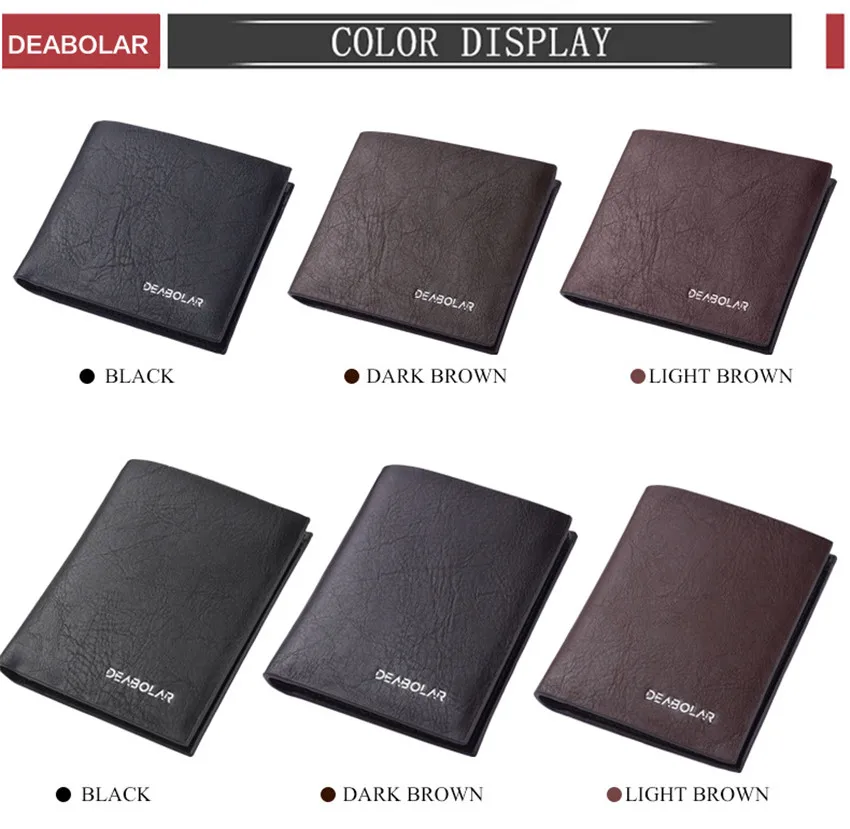 

2020 New Vintage Men Leather Brand Luxury Wallet Short Slim Male Purses Money Clip Credit Card Dollar Price Portomonee Carteria