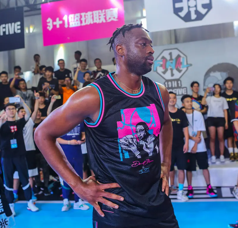 Li-Ning мужской баскетбольный жилет Wade One, майка без рукавов, дышащие спортивные майки с подкладкой из полиэстера AVSP479 MBS091