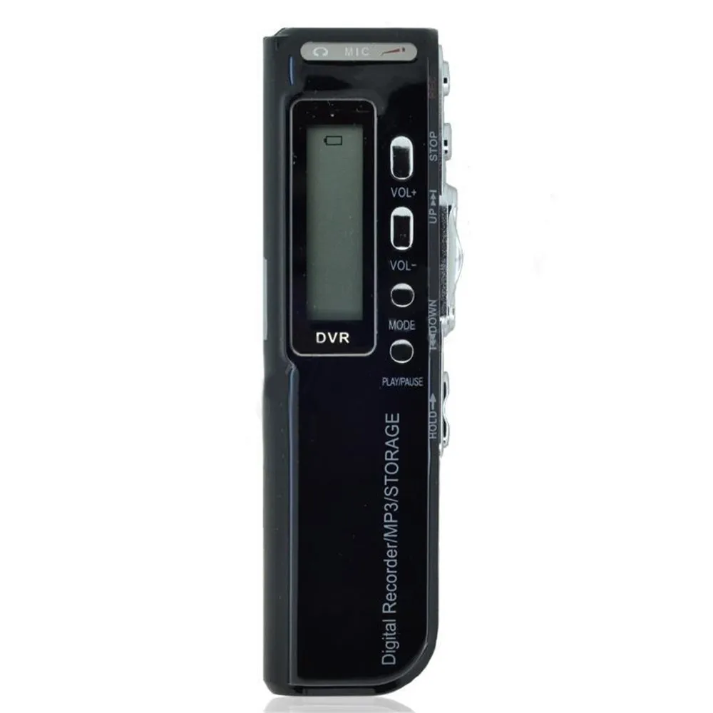 10 шт. 8 ГБ USB VOR черный аккумуляторная цифровой аудио ручка 650Hr диктофон mp3 плеер