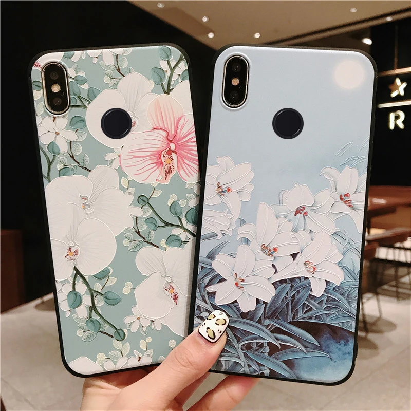 3D чехол с розами для Xiaomi Redmi Note 7 Pro Чехол mi9 mi8 A2 A1 5X 6X Mix 2S на Redmi Note 6 pro note 5 Note 4x чехол s