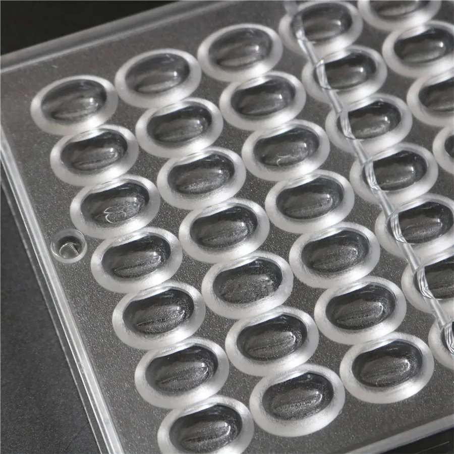 Форма для шоколада из поликарбоната в форме бобы 1 шт.|polycarbonate chocolate bar mold|polycarbonate