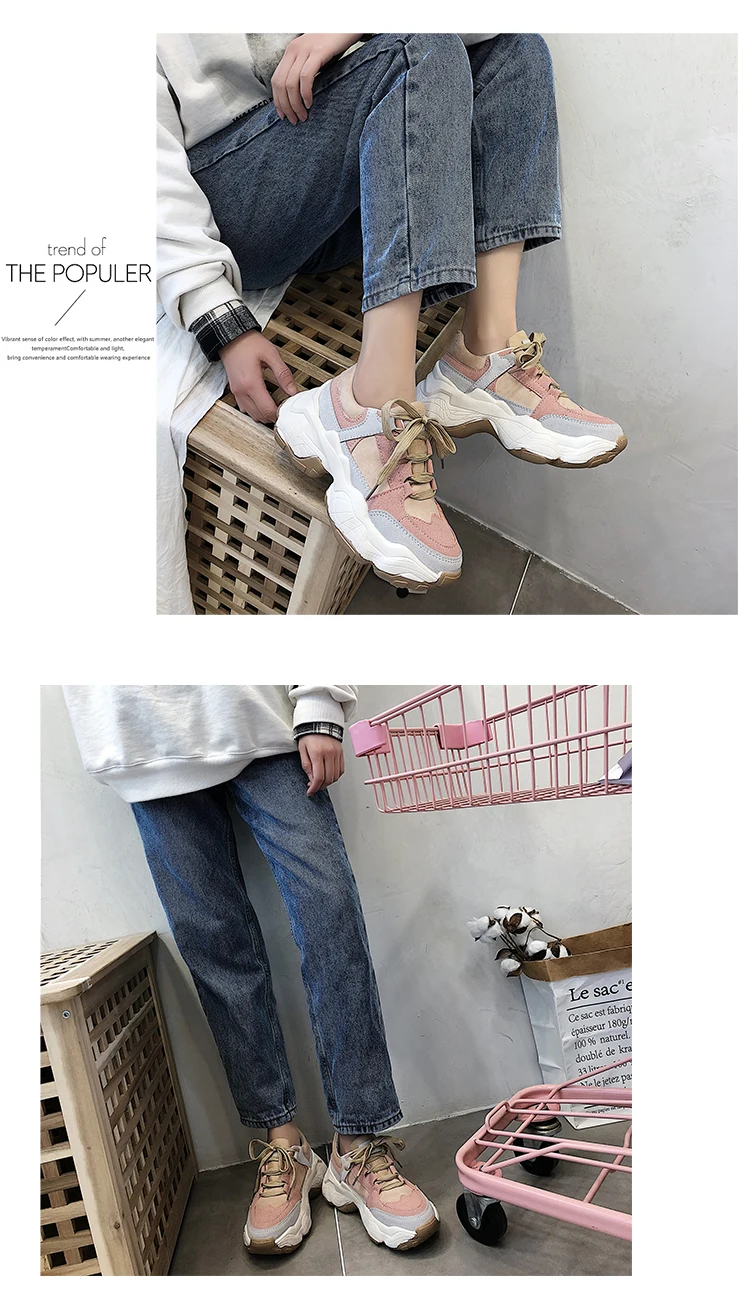 Женская обувь; сезон весна; Новинка; Повседневная обувь в стиле ретро; женские уличные спортивные кроссовки; дышащая обувь для бега; zapatos de mujer M1-93