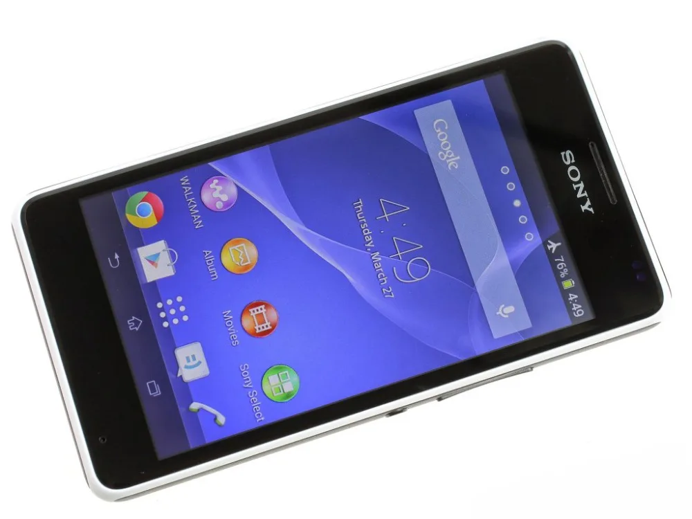 E1 разблокированный sony Xperia E1 512 ram 4GB rom 4," двухъядерный 3.15MP GSM Android 3g мобильный телефон