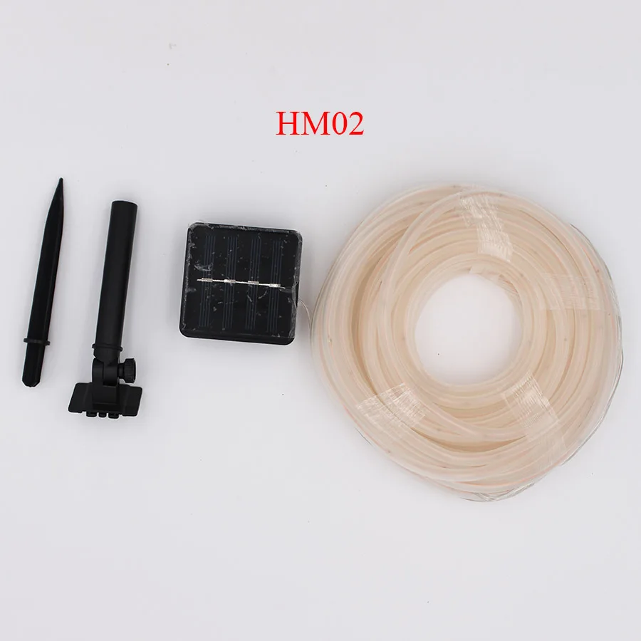HANMIAO 100LED Солнечный свет струны открытый Рождество Новый год праздничный Декор