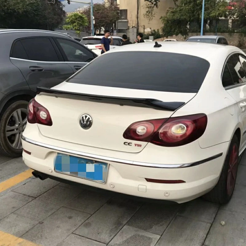 Автомобильный задний спойлер на крышу багажника для Volkswagen CC 2009 2014 без краски