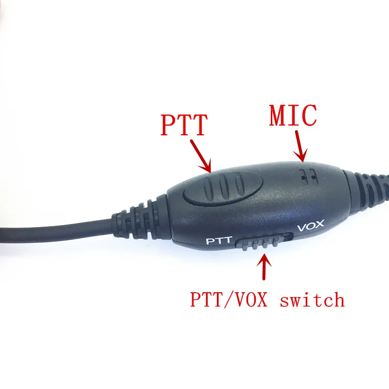 Honghuismart оливковая гарнитура PTT с Vox для Motorola GP328 GP338 GP329 GP339 GP340 GP360 GP380 PTX760 PRO5150 и т.