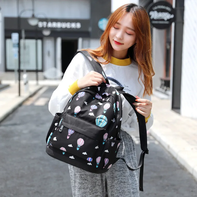 Новые модные школьные сумки для девочек подростков водонепроницаемый рюкзак с