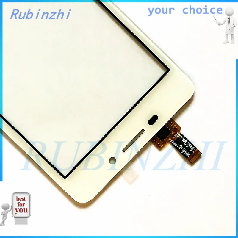 RUBINZHI сенсорный экран дигитайзер для Prestigio Multipad Wize F3 PSP3457 PSP 3457 Duo Передняя