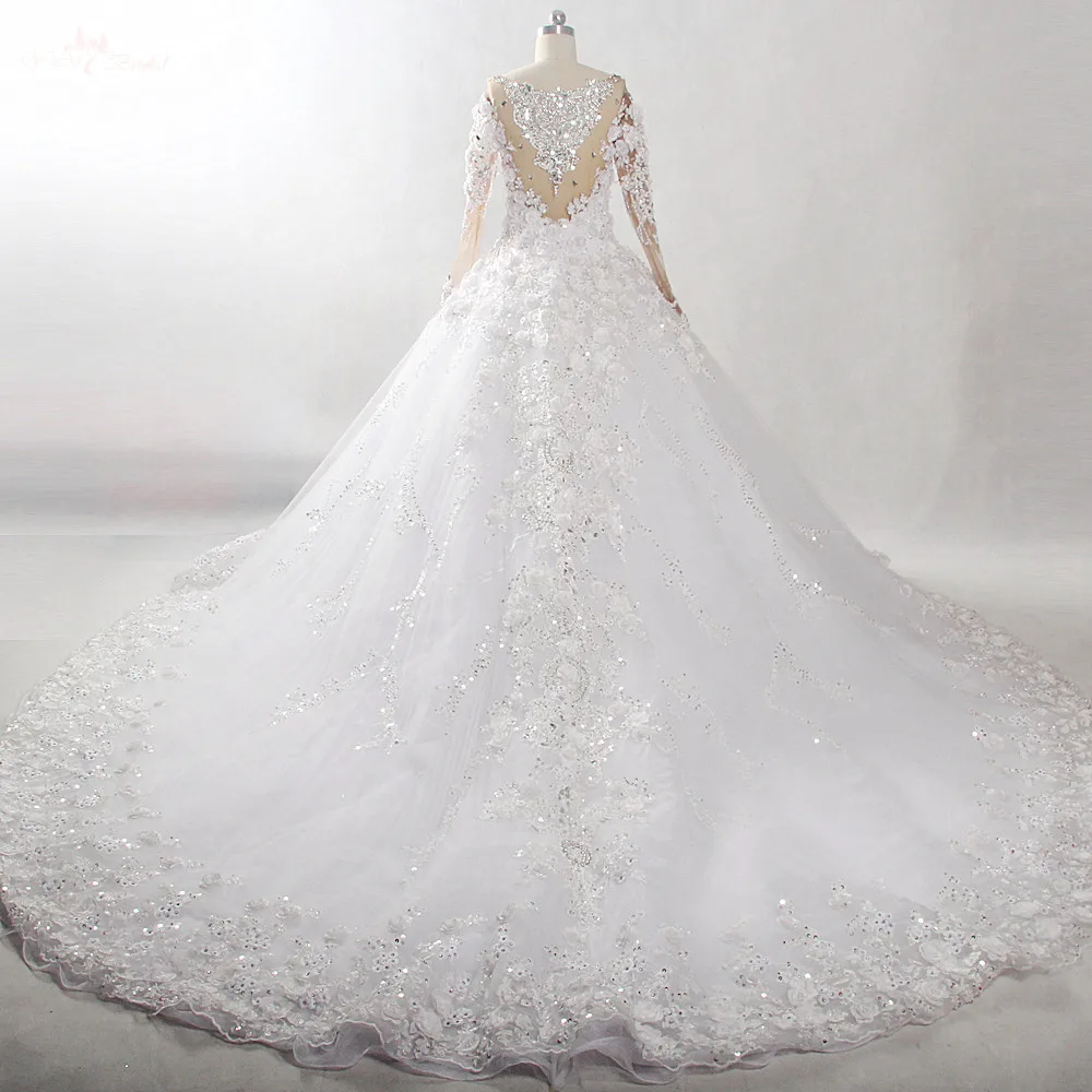 RSW871 2018 роскошный халат с длинными рукавами De Mariee Princesse Luxe|Свадебные платья| |