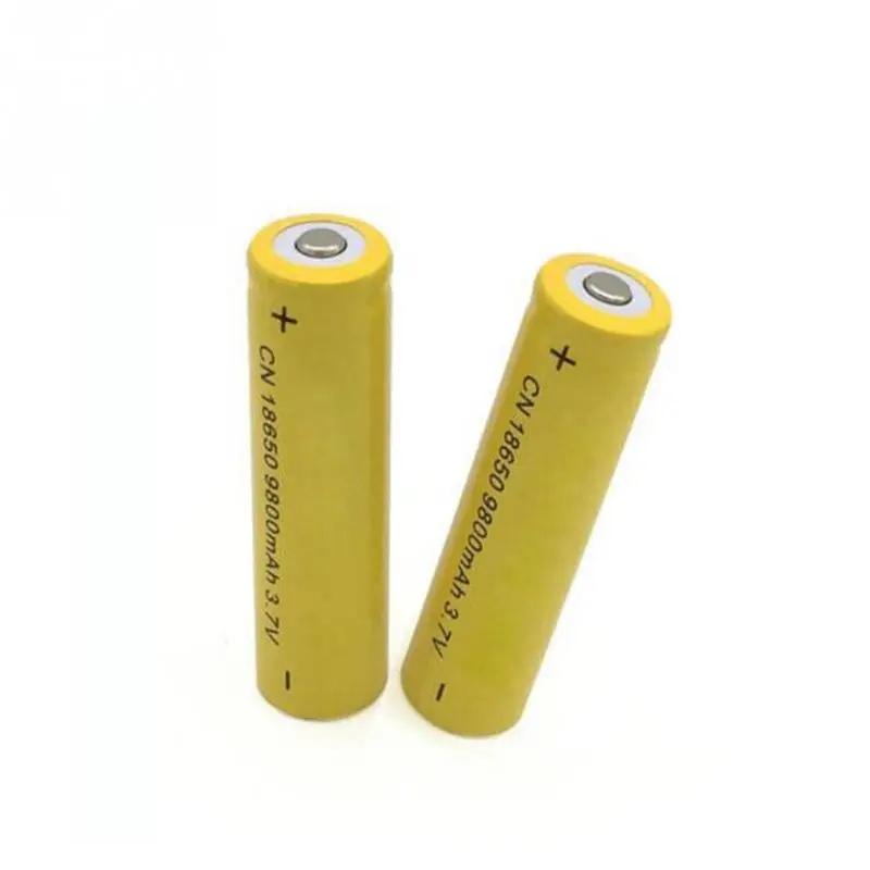 2pcs 18650 Lithium Battery 3.7V Large Capacity Charging Hard Light Torch Use | Электроника