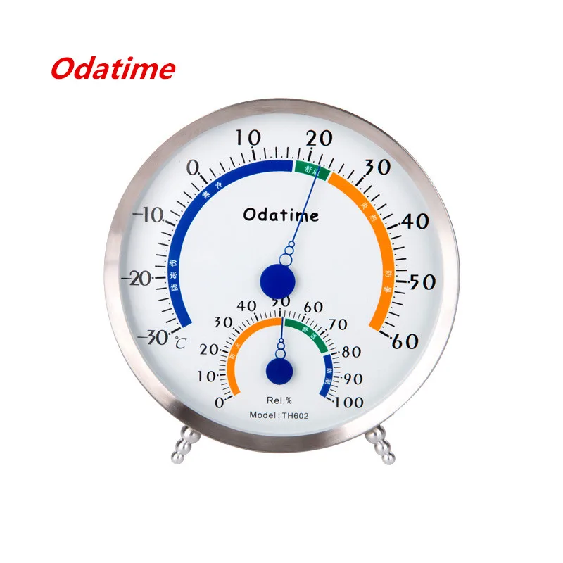 Odatime из нержавеющей стали по Цельсию Аналоговый термометр гигрометр для сауны комнатный Измеритель температуры и влажности