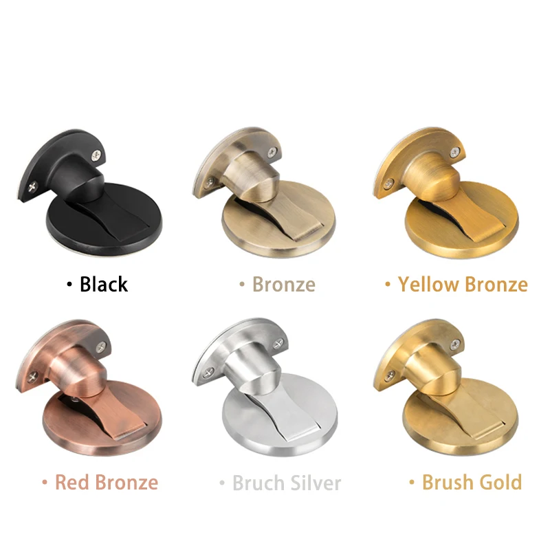 Дверной упор NAIERDI магнитный из нержавеющей стали 304 дверной стопор скрытый с