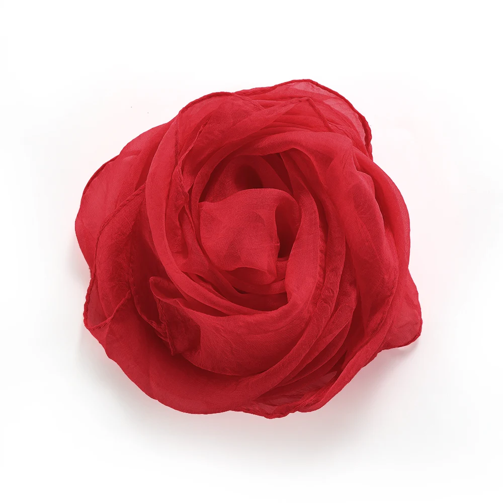 Женский шарф мягкий из шифона квадратный однотонный элегантные 36 стилей|Женские