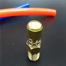 Пружинный глушитель латунный Регулируемый выпускной клапан 3/8 1/2 Пневматический