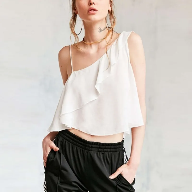 2018 модные женские туфли пикантные на одно плечо Лифчики свободные удобные