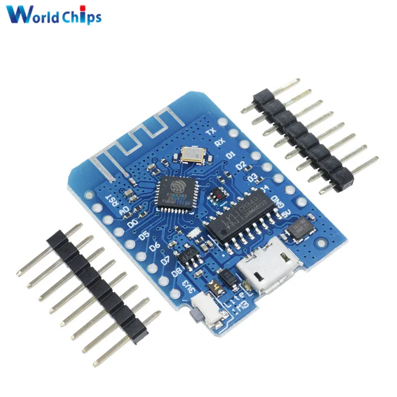 Для WEMOS D1 Mini Lite V1.0.0 плата для разработки Wi Fi Интернета вещей на основе ESP8285 1 Мб FLASH 3