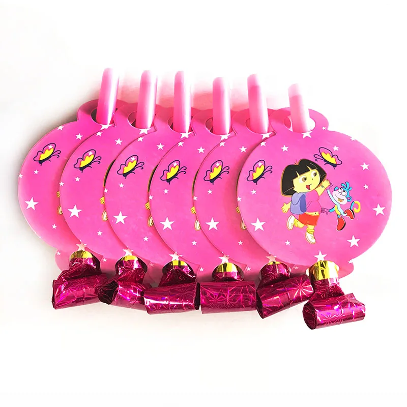 12 шт./упак. с рисунком из мультфильма Даша путешественница тема выбросы