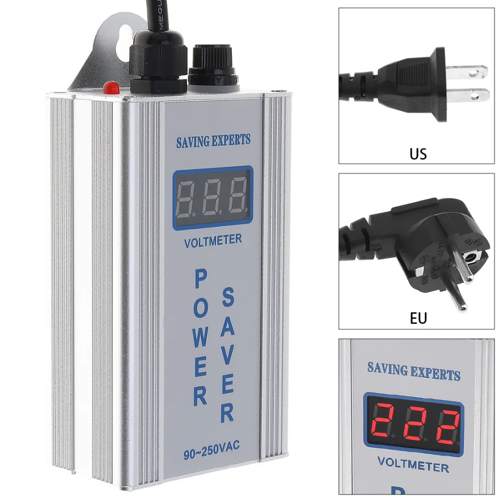 

36KW 90-250V Intelligent Home Energy Saver Box Smart LED Power Saving Device Electricity Bill Killer Up to 35% EU / US Plug
