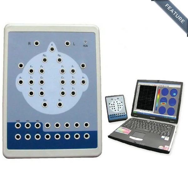 Contec KT88-1016 16-Channel Portable Digital EEG Brain Mapping Scanner CE | Красота и здоровье