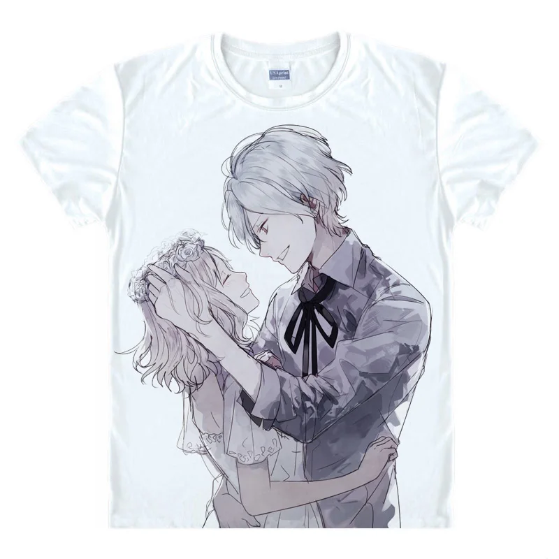 DIABOLIK LOVERS Футболка s kawaii для костюмированной вечеринки по японскому аниме