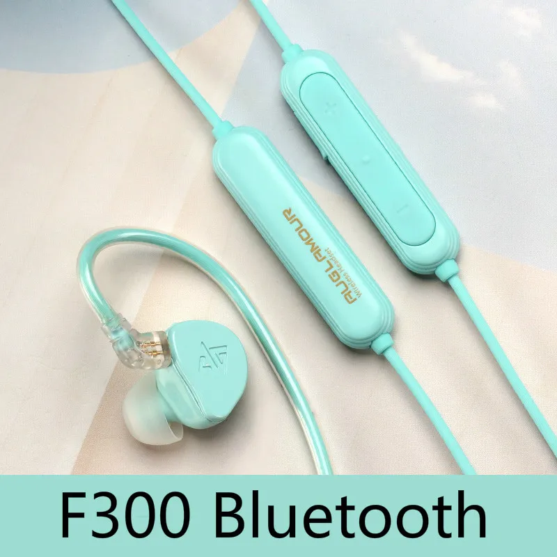 AUGLAMOUR F300BT Bluetooth Динамический HiFi музыкальный монитор Спортивные Беспроводные наушники-вкладыши