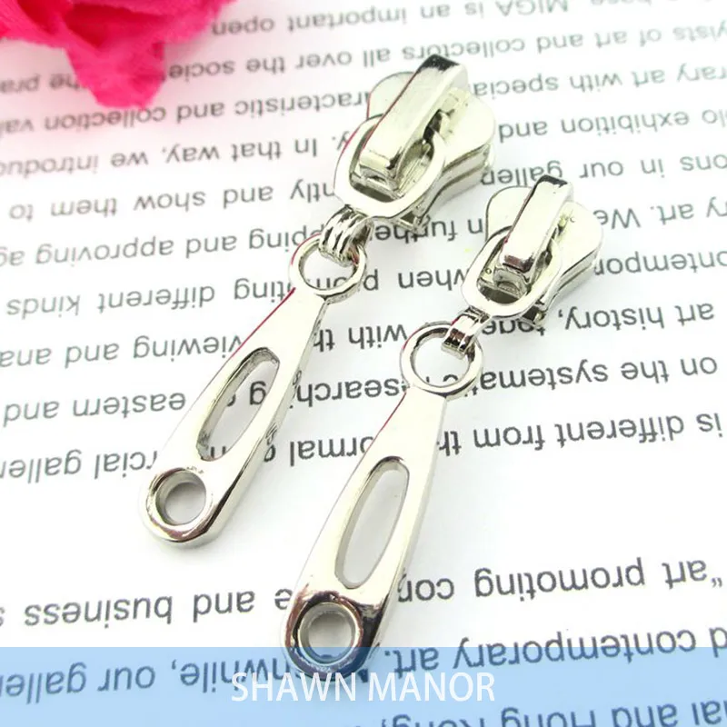 Слайдеры на молнии из сплава цинка 10 шт. 3 #5 # для самостоятельного ремонта