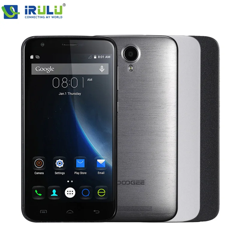 Orignal DOOGEE Valencia 2 Y100 Plus 5.5" HD 4G LTE telefono MTK6735 Quad Core 2GB RAM+16GB ROM 8.0MP+5.0MP Camera Smartphone
