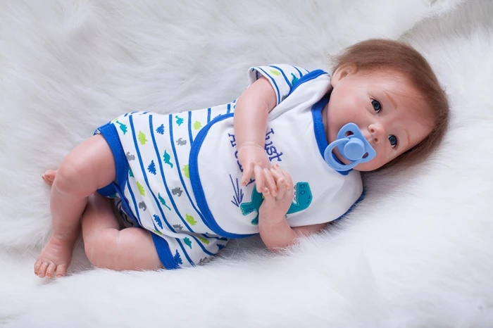 Мягкие силиконовые куклы мальчиков Bebes reborn menino 20 дюймов игрушки для девочек детей