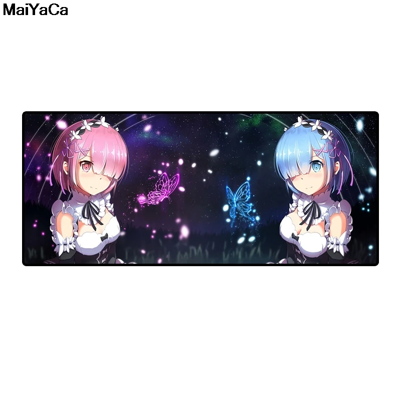 MaiYaCa 30X70 японский популярный Аниме Коврик для мыши одна штука Наруто Рем меч