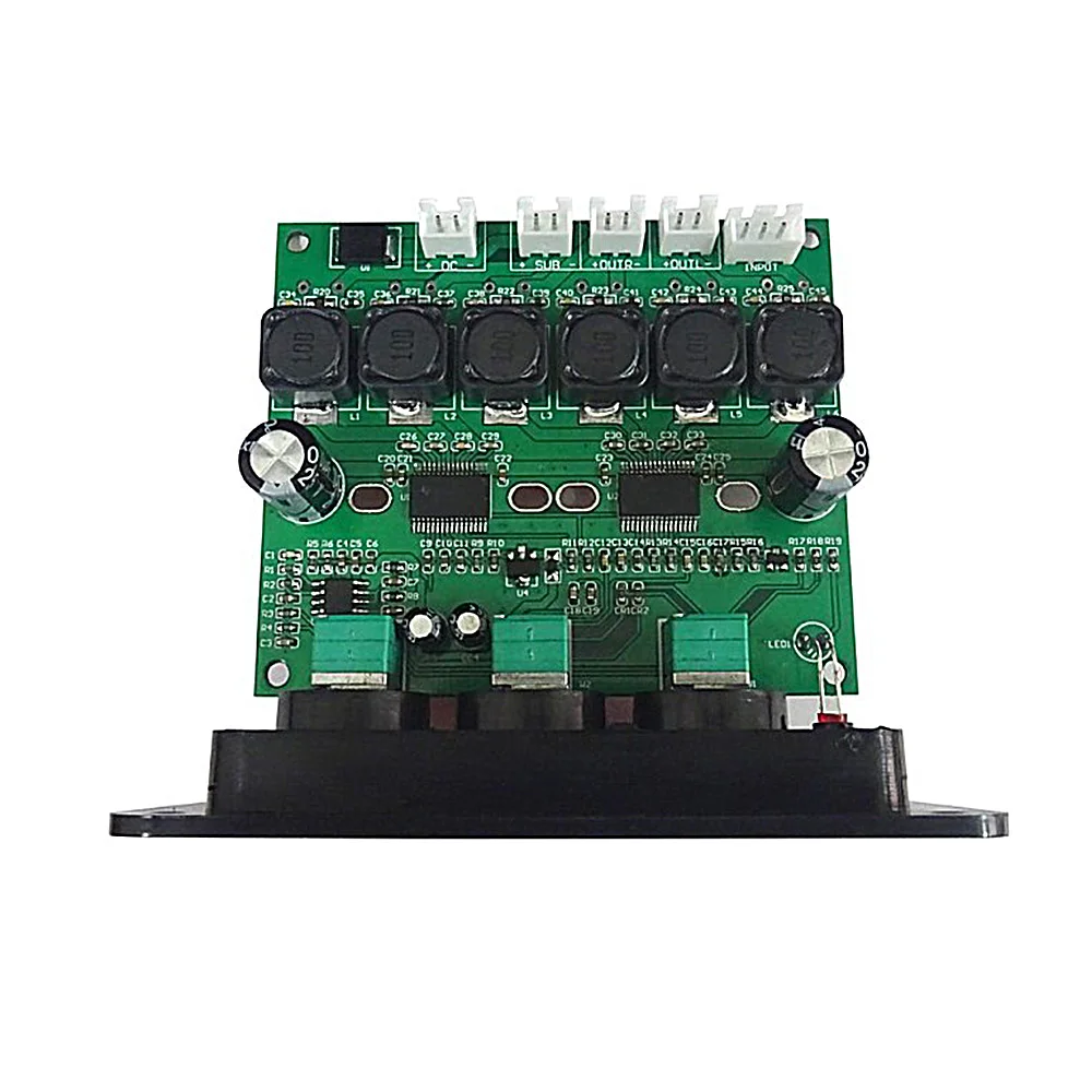 Aiyima TPA3118DD2 сабвуфер усилитель доска 30 Вт* 2+ 60 Вт HiFi высокой мощности TPA3118D 2,1 цифровой аудио усилители с панелью