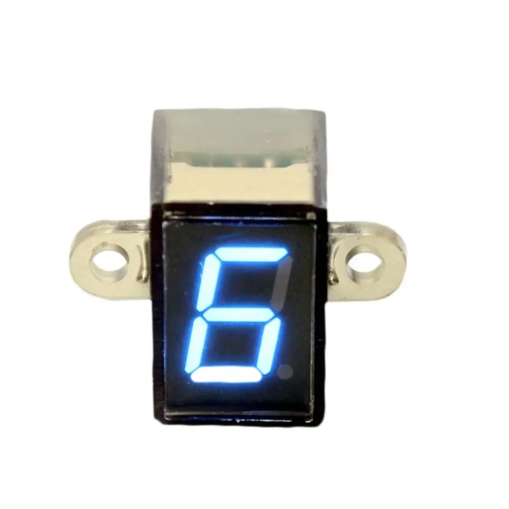 Off Road Motorcycle Gear Display 1 To 6 Bright Blue 12v Universal Modification Meter Accessories | Автомобили и мотоциклы