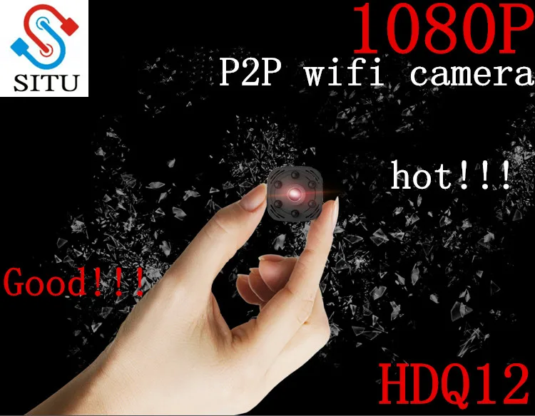 HDQ12 1080 P мини-камера ночного видения мини-видеокамера Спорт на открытом воздухе DV диктофон Экшн-камера Поддержка TF карты