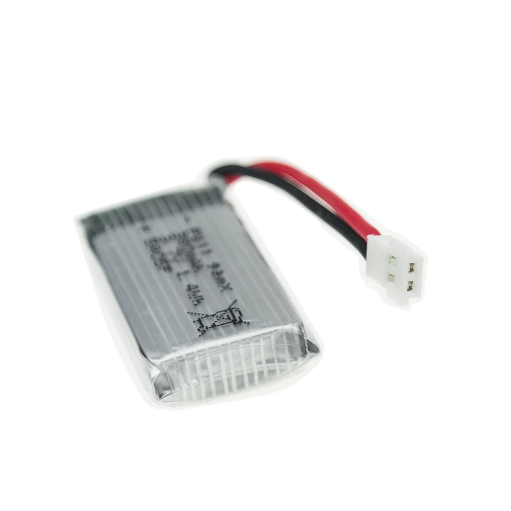 2pcs 3 7 V 380mAh LiPo батарея для JRC H6C Hubsan H107 DM003 дрона на радиоуправлении игрушки