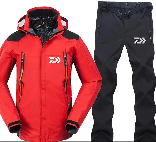 Одежда для рыбалки DAIWA, высокое качество, водонепроницаемые GORE-TEX рубашки для рыбалки и штаны для рыбалки, мужская спортивная одежда для рыбалки на открытом воздухе - Цвет: 33