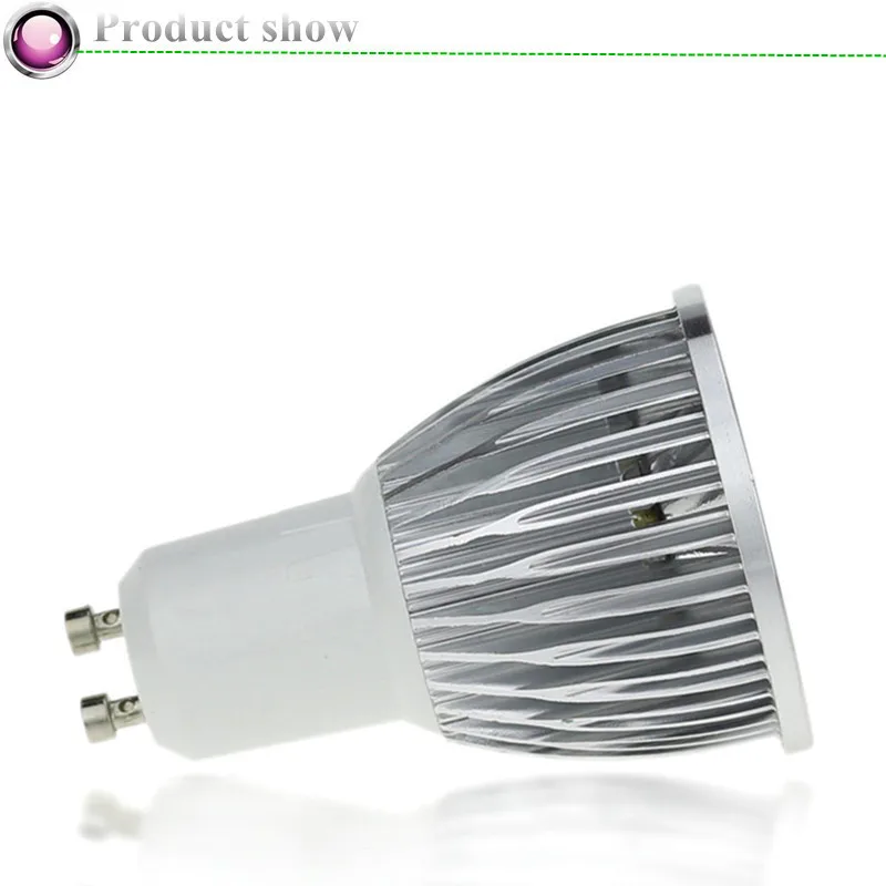 Супер яркая светодиодная лампа GU10Light с регулируемой яркостью 110 В 220 AC 9 Вт 12 15 LED GU10