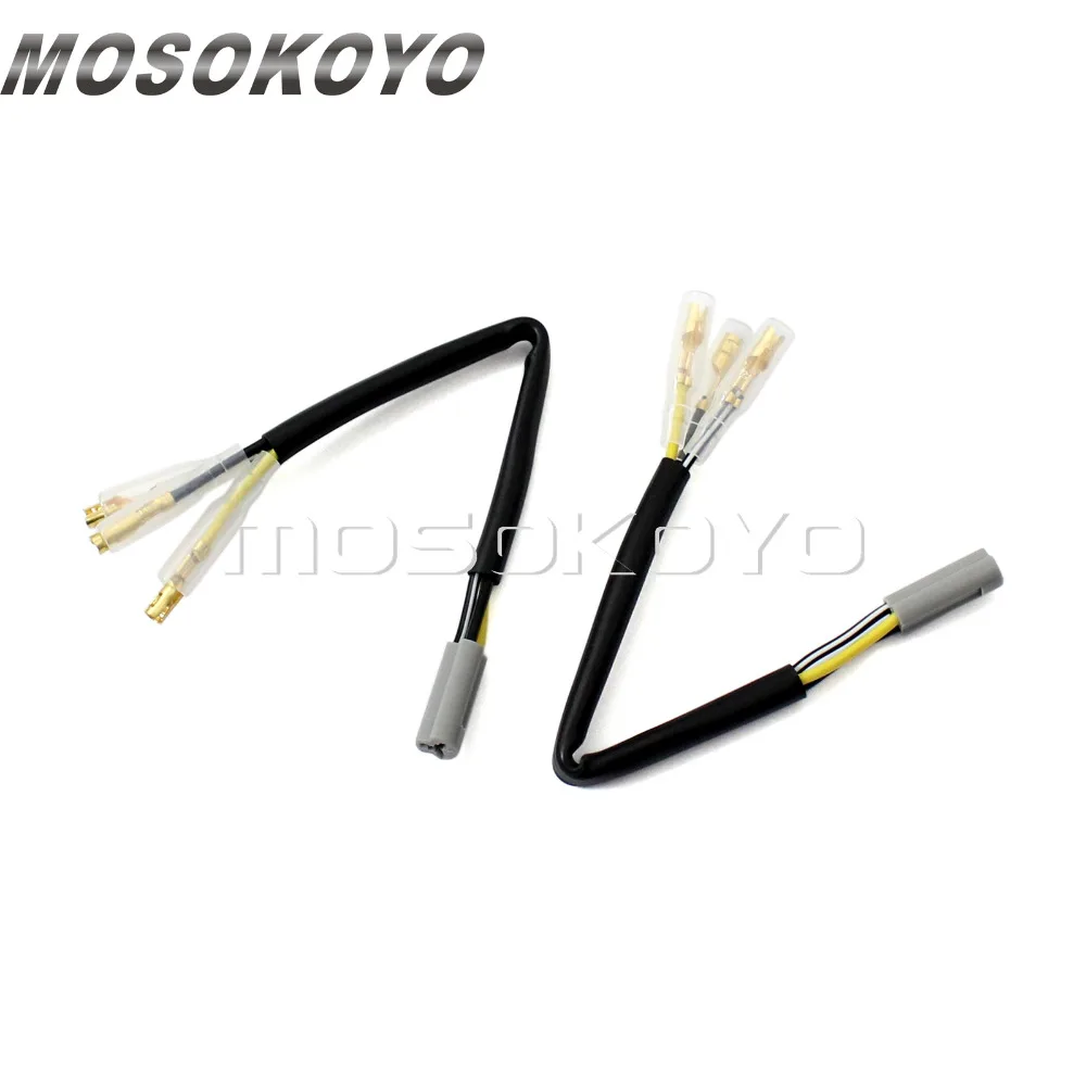 4 шт. разъемы для сигнала поворота мотоцикла Yamaha YZF R6 R6S R1 FZ6R FZ6 FZ 09 2002 2014| |